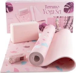 Myga Trainingsmatte Yoga Rosa