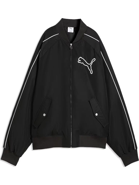 PUMA Jachetă bomber pentru femei Puma Negru