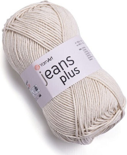Yarn Art Jeans Plus 55% Baumwolle 45% Acrilyc 100g 160m Beiges 05