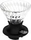 The Barstards Pour Over Kaffeemaschine Glas Braun 120x140mm