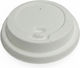 Einwegbecherdeckel Schluck-Deckel Flip Weiße Zuckerstange Becher 8oz 50 Stück