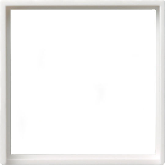 Switch Frame Gira 028227 Adapter Frame 50x50 Square System 55 Pure White Matt