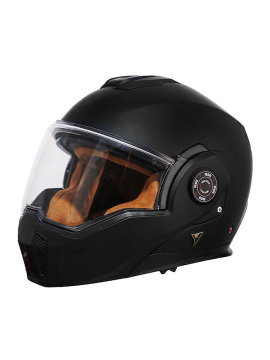 ByCity 180 Tech II Matt Black Motorcycle Helmet...