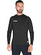 Zeus Maglia Fisiko Мъжка Термоизолационна Риза с Дълъг Ръкав Compression Черна