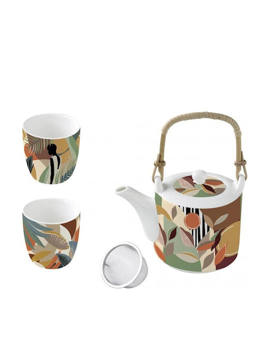 Easy-Life Kilimanjaro Teapot with Porcelain Mug 600ml