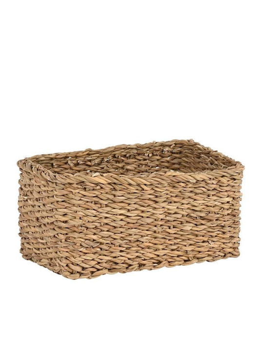 Estia Nerina Storage Basket Wicker Beige 26x16x12cm