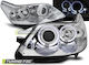 Car Bulbs Angel Eyes Front Citroen C4 2004-2010 Chrome 2 Pieces Lpci09