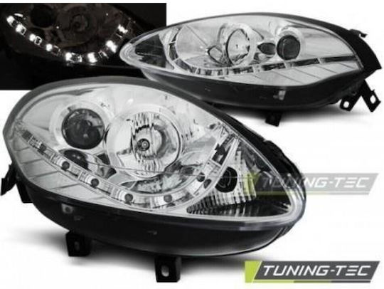 Car Bulbs Angel Eyes Front Chrome Fiat Bravo 07-10 Lpfi17