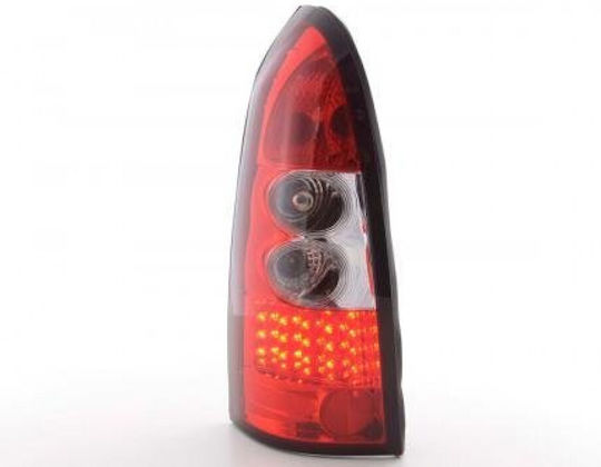 Taillights Led Opel Astra G Caravan White Red 2 Pieces