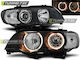 Car Bulbs Angel Eyes Front Black Bmw X5 E53 99-03 Lpbm59