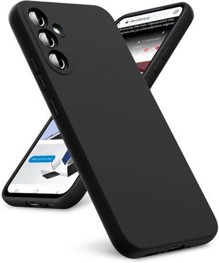 Θήκη Σιλικόνης Liquid Silicone Case Samsung Galaxy S26 Fe Μαύρη Oem