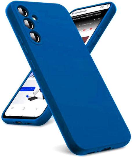Husă Silicon Liquid Silicone Case Samsung Galaxy S26 FE Albastră Oem