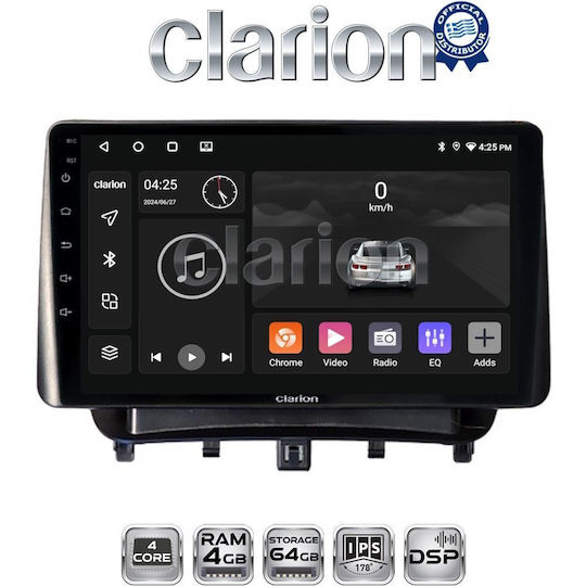 Clarion Ηχοσύστημα Αυτοκινήτου για Ford Transit Courier 2014 (Bluetooth/USB/WiFi/GPS/Apple-Carplay/Android-Auto)