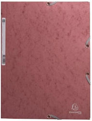 Exacompta A4 File Folder With Rubber Band Pink 55276e Exacompta A4 File Folder With Rubber Band Pink 55276e