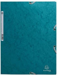 Exacompta A4 Rubber Band File Folder Light Blue 55272e Exacompta A4 Rubber Band File Folder Light Blue 55272e