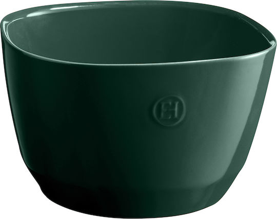 Emile Henry Salatschüssel Keramik Grüne 22x22cm
