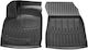 Race Axion Set Front and Back Car Mats 4 Pieces Raised Sides Type for Nissan Qashqai 2021 Black