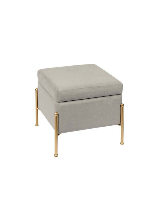 Living Room Metal Radiant Grey Stool