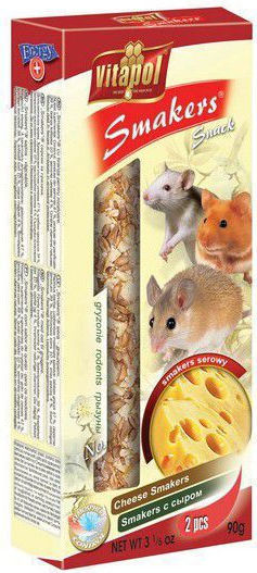 Vitapol Smakers Rodents Food Cheese 2 Pieces