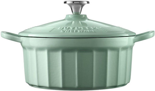 Buydeem Shallow Cast Iron Pot 2.9lt /