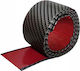 Carbon Gummi Tape Schwelle 7cm x 5m Streifen