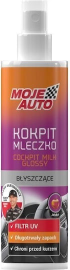 Moje Auto Emulsie de Polishare pentru Bord Auto cu Parfum de Măr 300ml 24buc