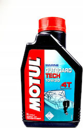 Motul Outboard Tech 10W-30 Ulei Sintetic Pentru Bărci 4T 1lt