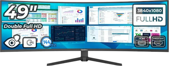 OptimX MT49J-1 Ultrawide IPS Curbat Monitor 49" 3840x1080 144Hz