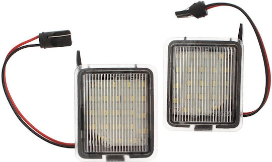 Ford C-max II Focus Mk3 Kuga Mondeo Mk4 S-max Led Spiegelbeleuchtungslichter 2 Stück Set