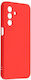 Senso Liquid Umschlag Rückseite Silikon Rot (Galaxy A27)