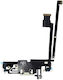 Handy Ersatzkabel mit Anschluss zum Aufladen in Silber für iPhone 12 Pro Max