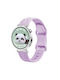Silicone Strap Concave Garmin Vivoactive 4S Vivomove 3S Purple