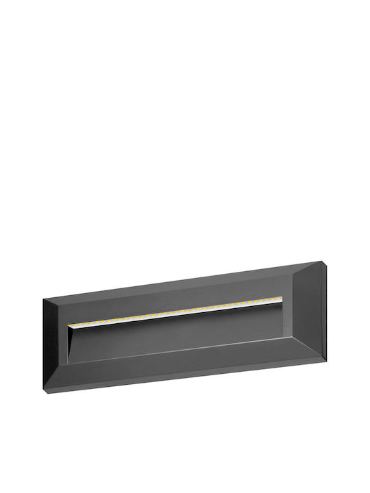 Adviti Wandmontiertes Außenbeleuchtung LED IP65 1.5W mit Natürliches Weiß Licht
