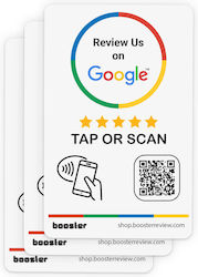 Google Review Tap Stickers Smart Tap Nfc & Qr Instant Reviews 3-pack Google Review Tap Stickers Smart Tap Nfc & Qr Instant Reviews 3-pack