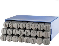 Set 24 Greek Letters & Numbers Punch Luckhaus 12mm