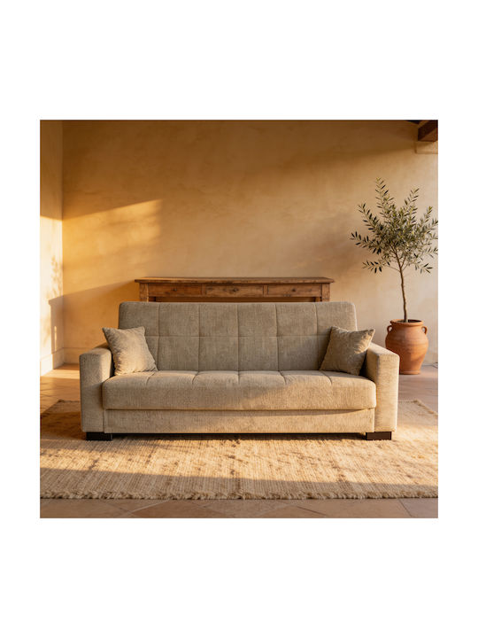 Ferren Dreisitzer Sofa mit Stauraum Beiges 223x...