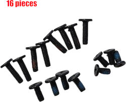 Set Șuruburi Screws Set Laptop Lenovo Thinkpad E450 20dc 20dd 20dcz0vcus E455 20de 20de0016us 20de0017us E450c 20eh 00hn648 Bottom & Keyboard & Hdd Case Screws 2 X 7mm & 2mm X 5mm & 2mm X 4mm 16buc Cod 1-bolt028