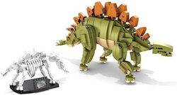 Panlos Brick Stegosaurus + Skeleton για 6+ Ετών 906τμχ