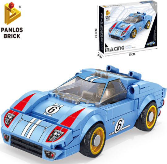 Panlos Cuburi de Construcții 666006 Clasic Mașină De Curse Gt40 6+ Ani 256 Buc
