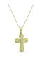 Ortaxidis Gold Cross 9K with Chain