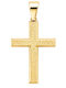 Senzio Belibasakis Men's Gold Cross 9K with Chain