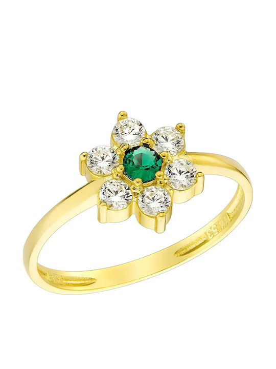 Ioannis Kosmima Women's Ring with Zircon from 9...