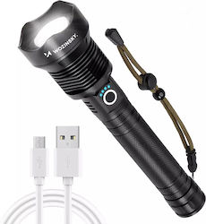 Cree Lanternă LED Reîncărcabilă IP65 cu Luminozitate Maximă de 2000lm Cree Lanternă LED Reîncărcabilă IP65 cu Luminozitate Maximă de 2000lm