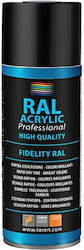 Faren Acrylic High Temperature Spray Paint With Shiny Effect Black 9005 400ml
