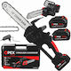 Verk Group Battery Chainsaw 2x3Ah Brushless 21V with 30.48cm Blade