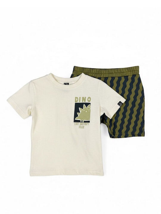 Kids Set with Shorts Summer 2 Pieces Yellow