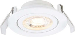 Nordlux Spot Încastrat Cu LED Încorporat Și Lumină Alb Cald Alb Nordlux Spot Încastrat Cu LED Încorporat Și Lumină Alb Cald Alb