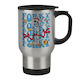 Koupakoupa Forky Stainless Steel Thermos Bottle 450ml Stainless Steel with Handle and Straw