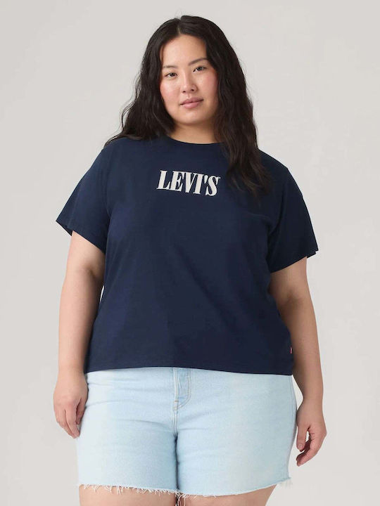 Levi's Das Perfekte T-Shirt Damen Navy Blazer