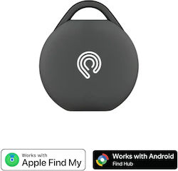 Hyperloq NeoTag Dual Apple Find My și Google Find Hub Negru Hyperloq NeoTag Dual Apple Find My și Google Find Hub Negru